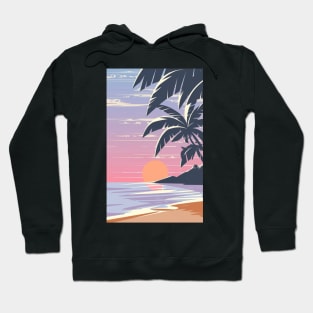 Sunset at the Beach Hoodie